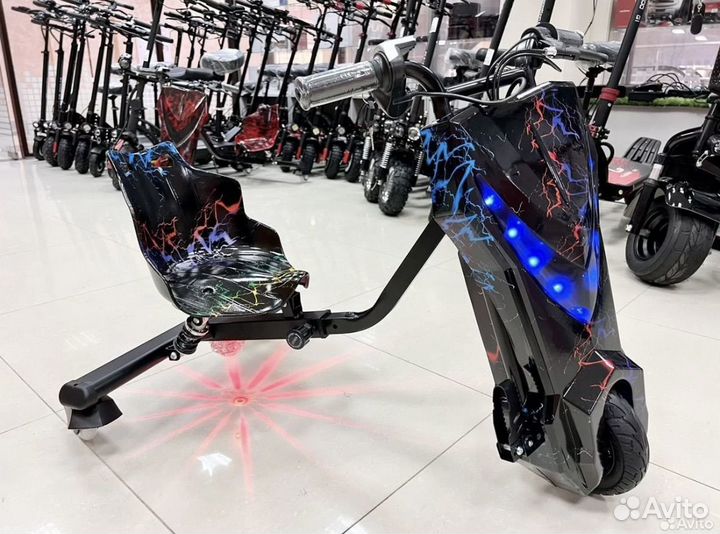 Электро дрифт карт / самокат для дрифта