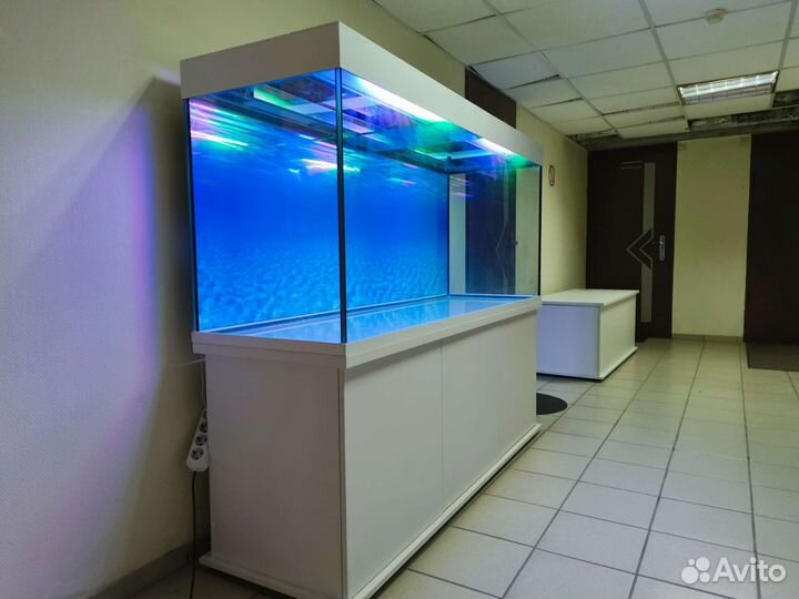 Аквариум 800 Premium свет биофильтр фон подставка