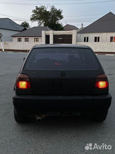 Бампер на гольф