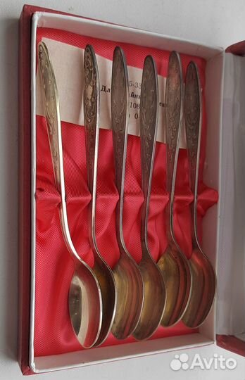 Набор столовых приборов мельхиор СССР