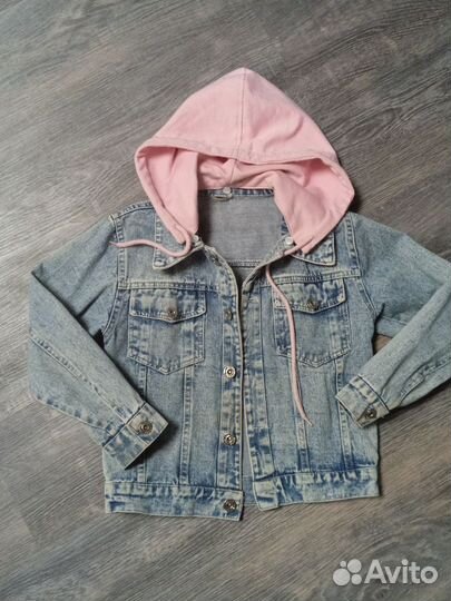 Джинсовка для девочки 128
