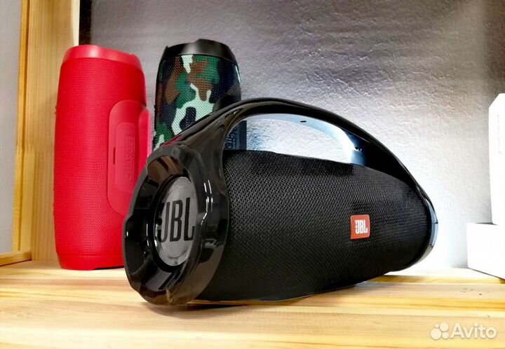 Блютуз колонка мощный бумбоксик