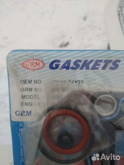 Комплект прокладок Nissan Primera