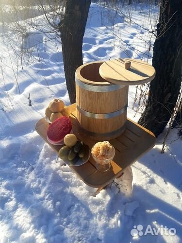 Кадка дубовая 7 литров