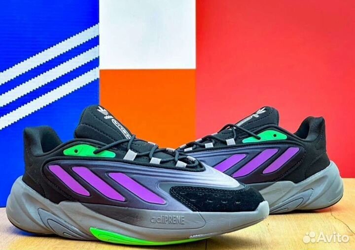 Adidas Ozelia Black Purple