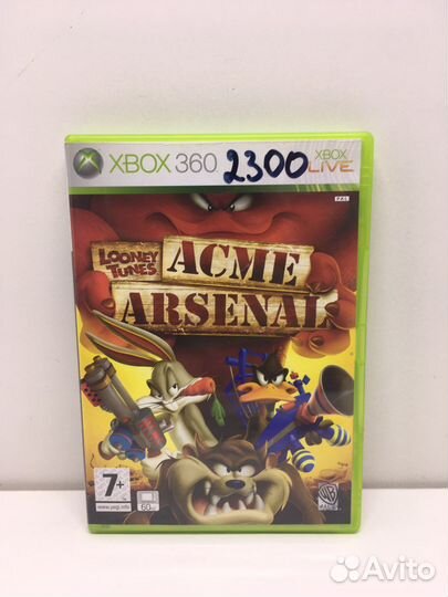 Диск Looney Tunes Acme Arsenal для Xbox 360