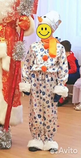 Новогодний костюм Снеговик аренда/продажа