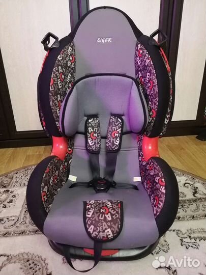 Автокресло от 9 до 25 кг, от 1 года до 7 лет