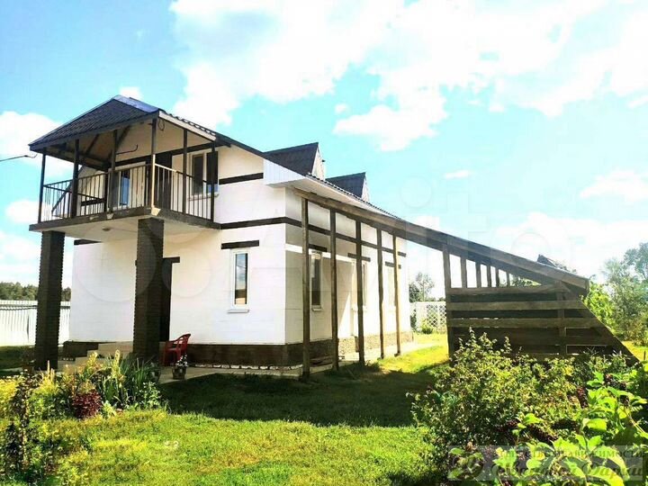 Коттедж 123,5 м² на участке 13 сот.