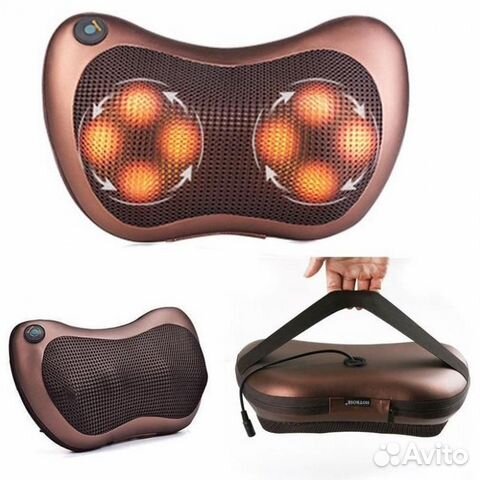 Массажная подушка Massage Pillow CHM-8028 4 ролика
