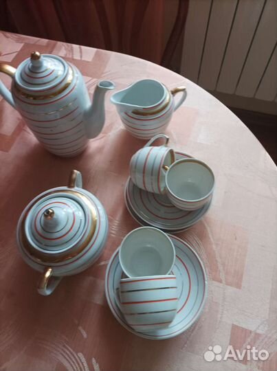 Кофейный сервиз вербилки СССР