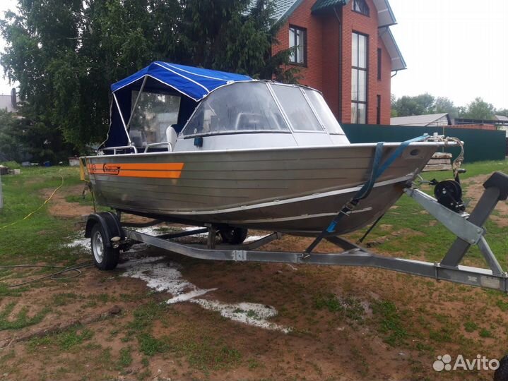 Моторная лодка wellboat 45 JET NEW