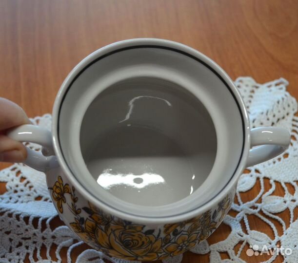 Сахарница красивая времён СССР