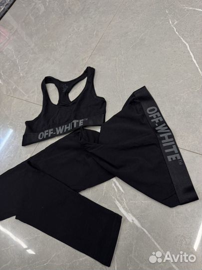 Топ и лосины Off-White