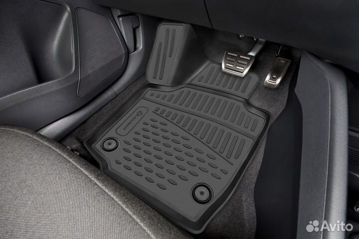 Коврики 3D в салон Toyota Rav 4 2013-2015 2015, 4 шт / Тойота Рав 4