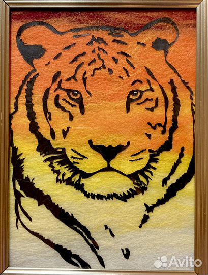 Тигр-портрет