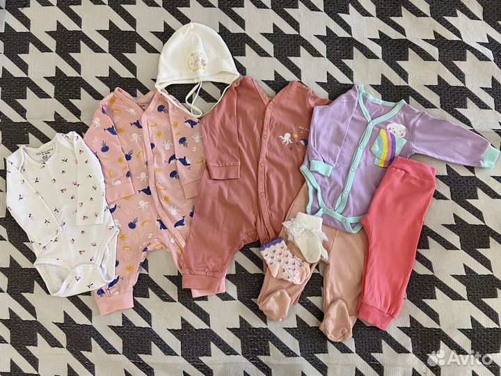 Детские вещи пакетом для девочек