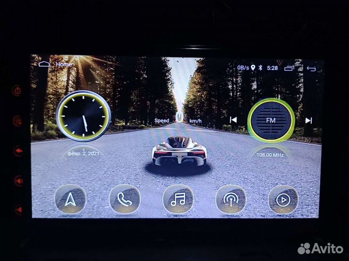 2din магнитола андроид 2/32гб