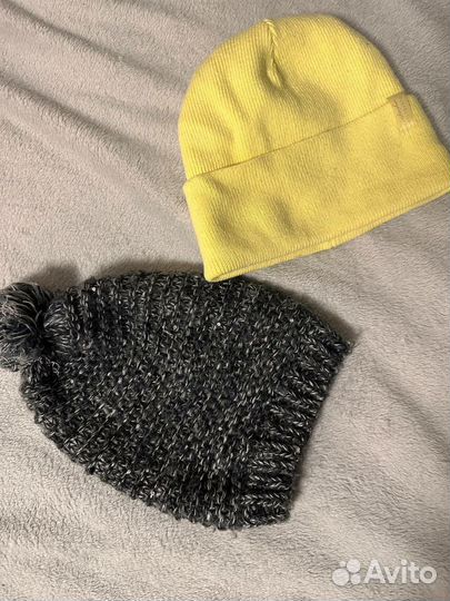 Комплект шапка, варежки