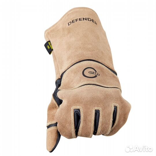 Краги из спилка и кожи start defender STG1950