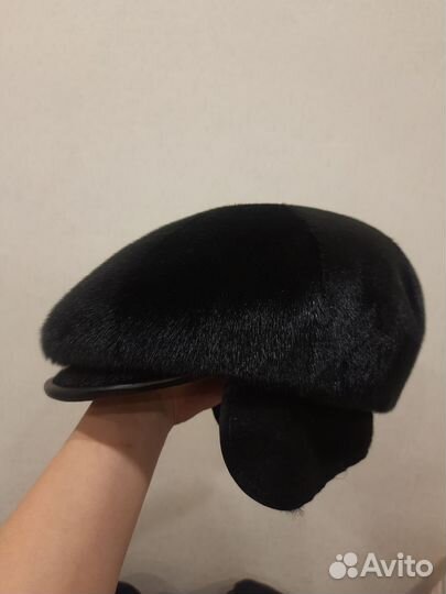 Мужская фуражка восьмиклинка норковая Осень/Зима