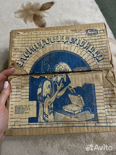 Вафельница СССР электрическая