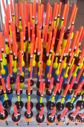 Поплавок из бальсы 2 петельки