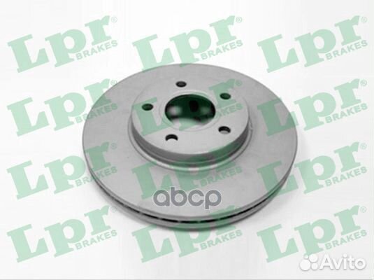 Диск тормозной ford focus II/III/C-MAX 03/volv