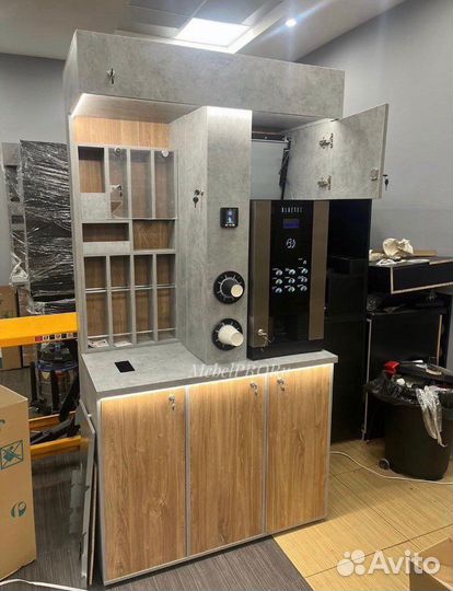 Кофейня самообслуживания, кофейная стойка