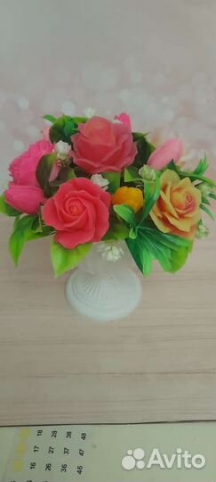 Букеты из мыла ручной работы