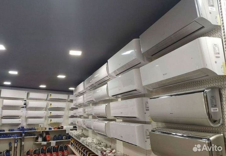 Сплит система с установкой