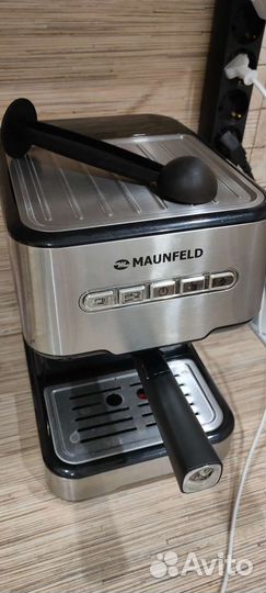 Кофеварка рожковая maunfeld MF-724S