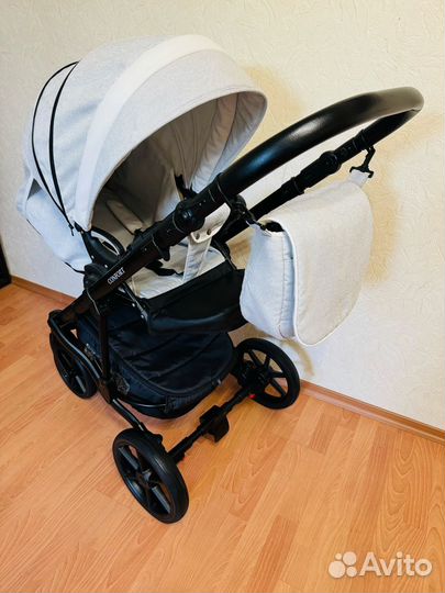 Коляска 3 в 1 pituso confort гелевые колеса