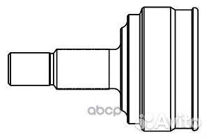 ШРУС chevrolet/daewoo aveo II/kalos 1.4-1.5 02