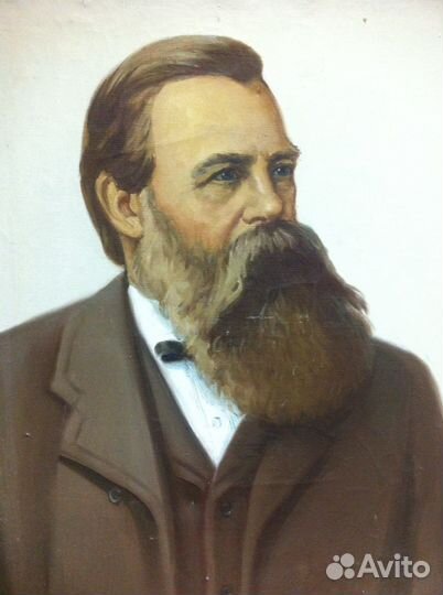 Портрет Энгельса