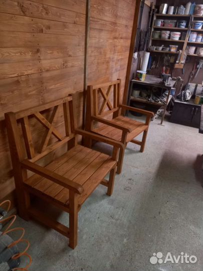 Кресло стул деревянное