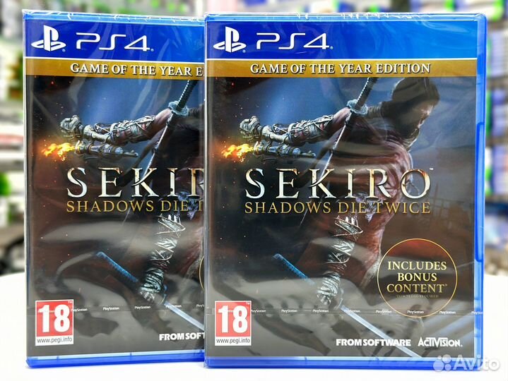 Sekiro: Shadows Die Twice - goty Edition (PS4) NEW
