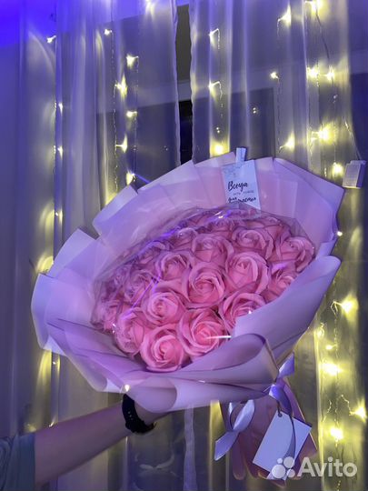 Букет из мыла