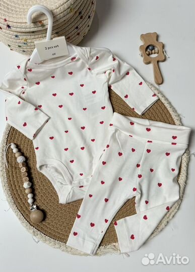 Комплект на девочку h&m 62