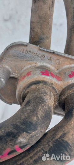 Фланец вебасты с трубками Audi Q7 4L