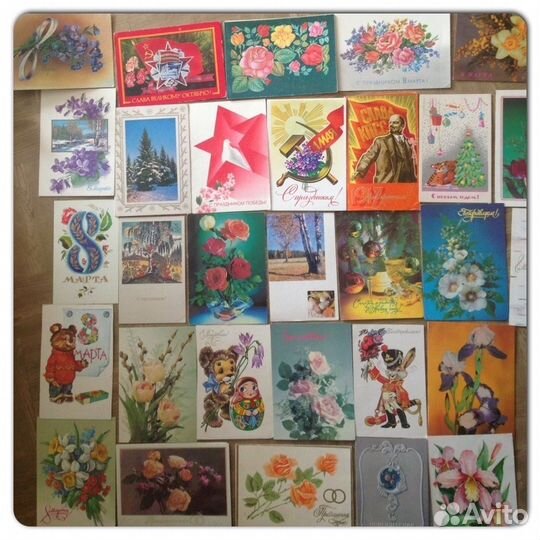 Новые. Советские открытки 70-80 е годы. СССР