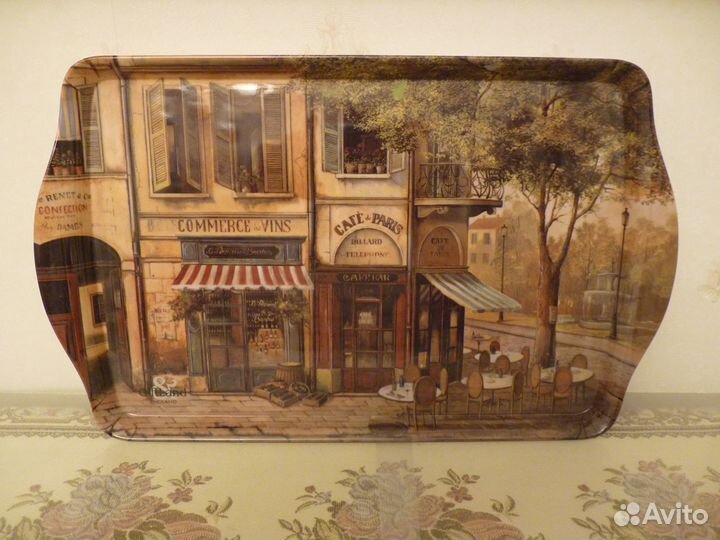 Поднос сервировочный