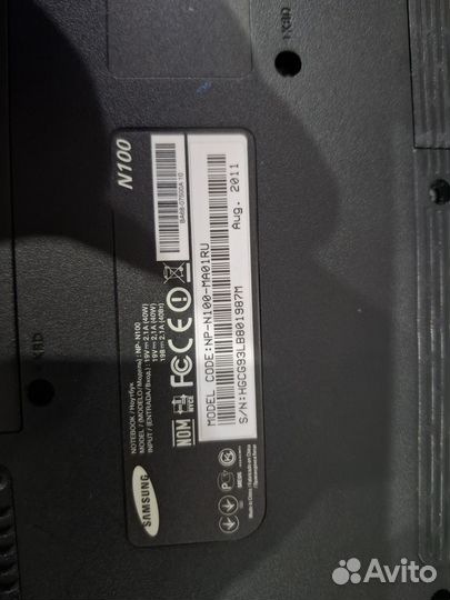 Ноутбук samsung бу