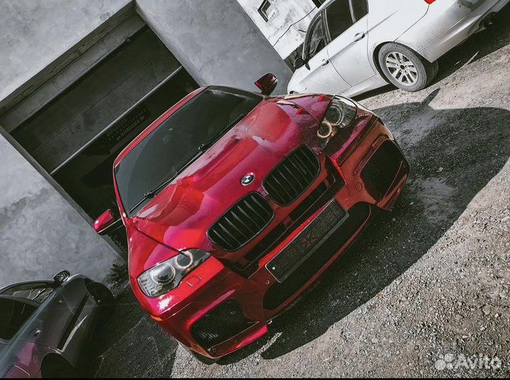 Капот горбатый «гибрид» для bmw x6/x6 e70/71