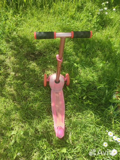 Самокат детский трехколесный бу