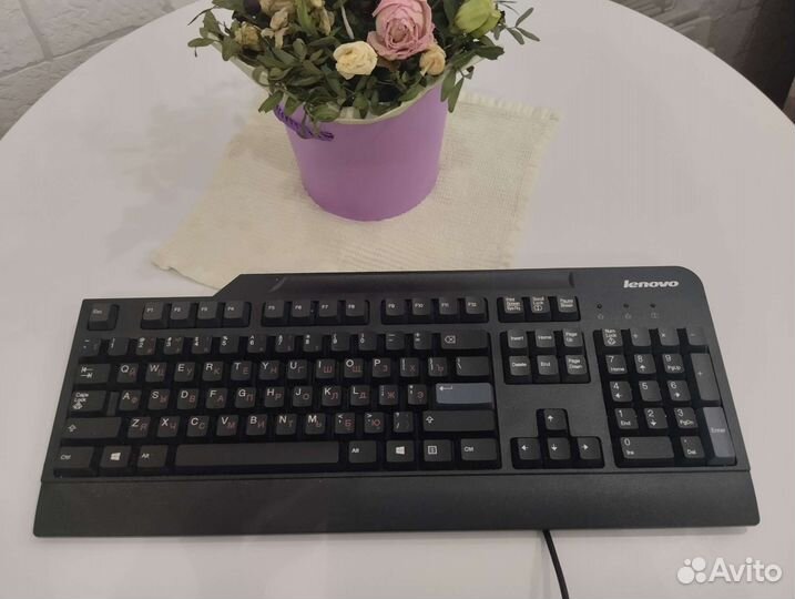 Клавиатура проводная Леново