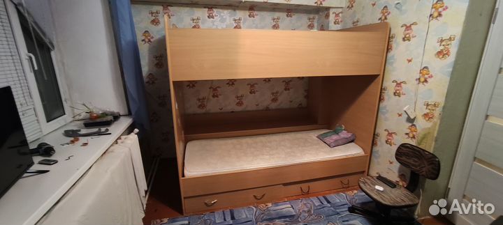 Двухъярусная кровать бу