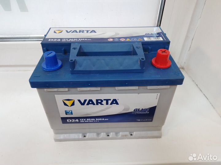Аккумулятор Varta 60Ah 540A (D24)