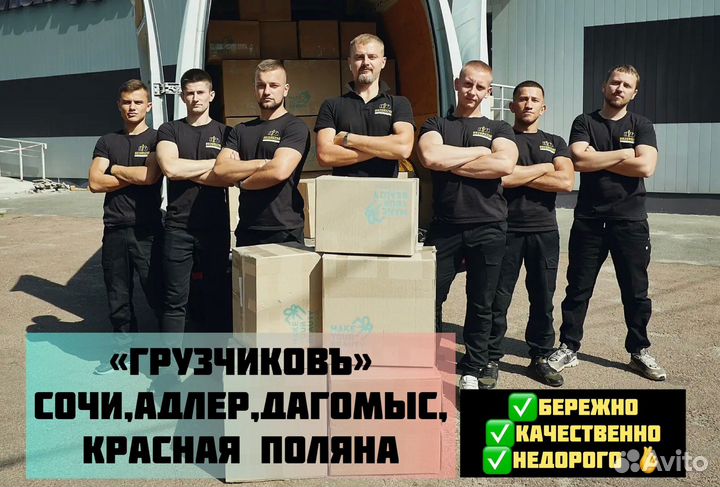 Грузчики/Переезды/Разнорабочие/Сборка мебели