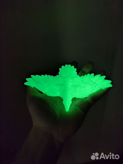 Игрушка 3D подвижная люминесцентный птиц